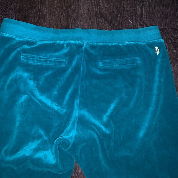 Juicy Couture teal track pants/joggers - Picture 3 of 4